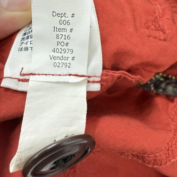 Eddie Bauer XS Women Utility Jacket Rust Hooded Full Zip Bella Twilight Gorpcore - Picture 12 of 14